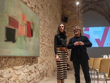 Imagen El Museo Esteban Vicente moderniza su imagen con una nueva identidad visual que responde a su vocación de acercar el arte actual a...